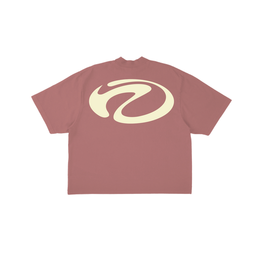 CORE TEE - OLD ROSE PINK